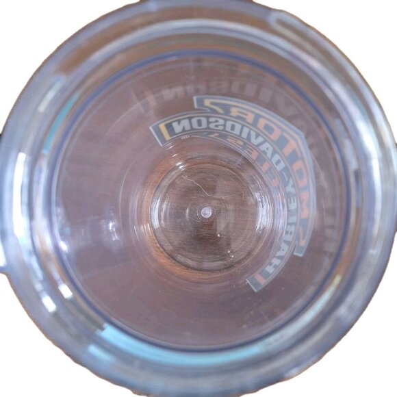 Harley-Davidson Clear Mug With Lid and Straw Hole - NO STRAW - Picture 6 of 7